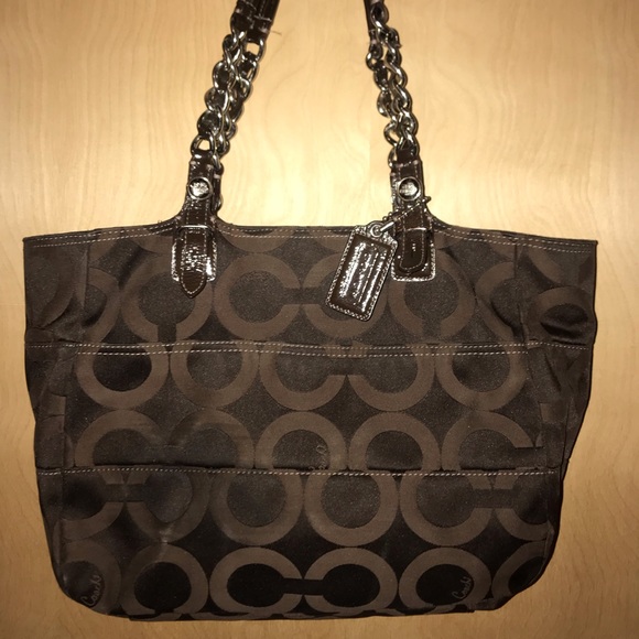 Coach Madison Mia Op Art Signature canvas tote - Picture 2 of 8